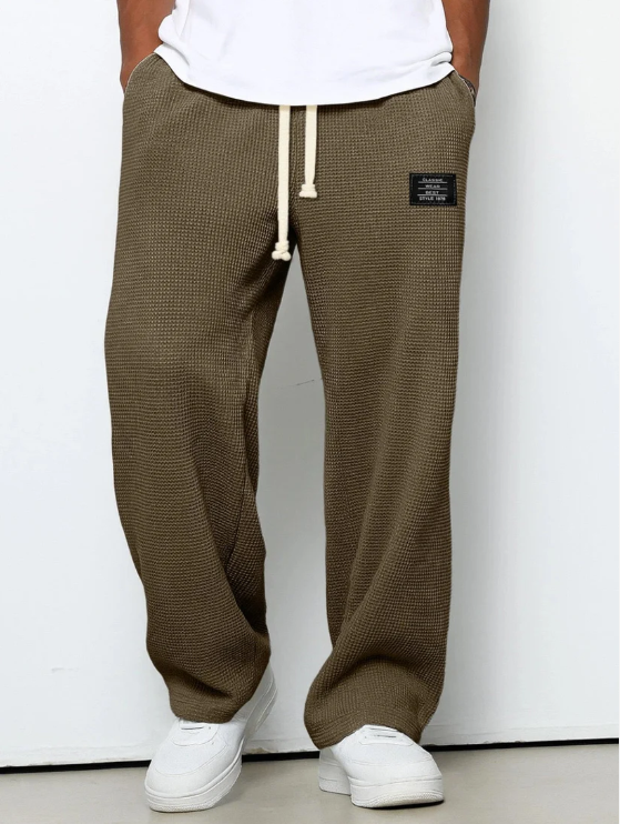 Nico | Pantalones anchos cómodos para hombre con cintura ajustable