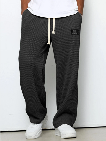Nico | Pantalones anchos cómodos para hombre con cintura ajustable
