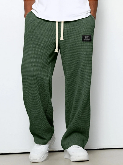 Nico | Pantalones anchos cómodos para hombre con cintura ajustable